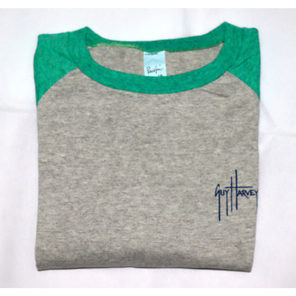 Pacific Guy Harvey Men's Long Sleeve Fishing Graphic T-Shirt Size Medium - Picture 6 of 7